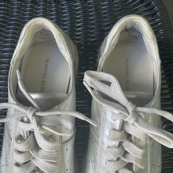 MANUEL BARCELO Espadrille Platfrom Sneakers - Picture 4 of 7